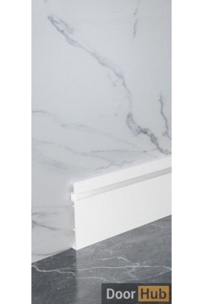 10cm Clip-On LED Skirting Board | FLL-A-3-A10 Luminous Baseboard | DoorHub UAE